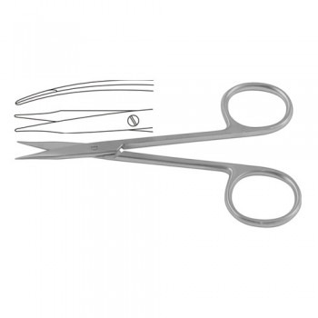 Tenotomy Scissor Curved Stainless Steel, 11.5 cm - 4 1/2"